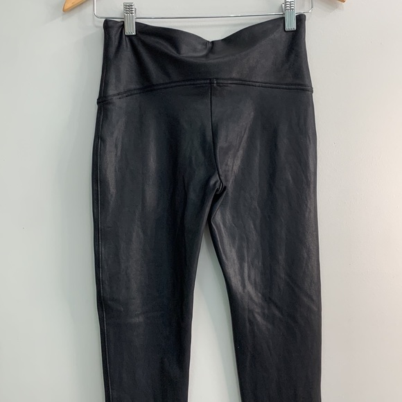 SPANX Faux Leather Leggings in Black - Picture 8 of 8